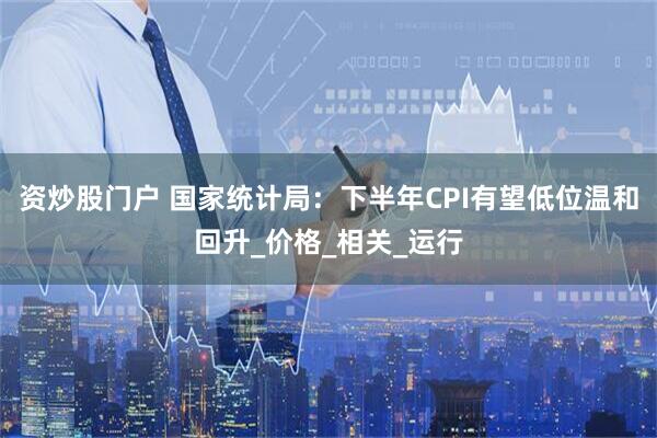 资炒股门户 国家统计局：下半年CPI有望低位温和回升_价格_相关_运行
